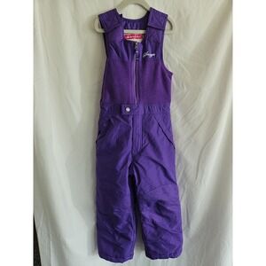 SNOZU Snow Bibs Size 5 Purple